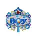 50pcs Min Size Baby Shower Helium Foil Balloons Baby Boy Girl  Birthday Party Decorations Event Party Suppliers Globos - Image 2