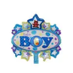 50pcs Min Size Baby Shower Helium Foil Balloons Baby Boy Girl  Birthday Party Decorations Event Party Suppliers Globos - Image 2