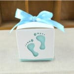 50pcs/lot Wedding Candy Box feet Shape Party Wedding Baby Shower Favor Paper Gift Boxes - Image 2