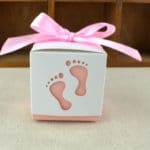 50pcs/lot Wedding Candy Box feet Shape Party Wedding Baby Shower Favor Paper Gift Boxes - Image 4
