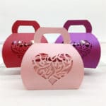 50pcs/set Heart Pattern Candy Box Party Wedding Hollow Carriage Baby Shower Favors Gifts Candy Boxes Decoration Free Shipping - Image 4