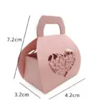 50pcs/set Heart Pattern Candy Box Party Wedding Hollow Carriage Baby Shower Favors Gifts Candy Boxes Decoration Free Shipping - Image 6