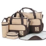 5PCS/Set Women Messenger Bags Multifunction Backpack Diaper Bag Outdoor Women Bag Fashion Design Momy Baby Bags High Quality - Image 5