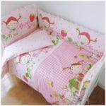 Jungle Fun 5 Piece Baby Nursery Crib Set - Image 3