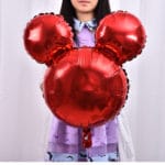 5pcs/lot 18inch Mickey Minnie head foil balloons cartoon Minnie mouse birthday party decor baby shower helium ballon lovely toys - Image 3
