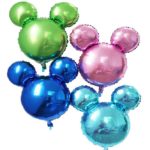 5pcs/lot 18inch Mickey Minnie head foil balloons cartoon Minnie mouse birthday party decor baby shower helium ballon lovely toys - Image 5
