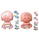 5pcs/set Foil Balloons Birthday Party Decorations kids Boys Girls decoration Happy birthday balloons Party Baby Shower Balloon