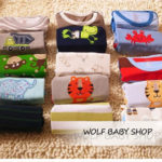 5pieces/lot short-Sleeved Baby Infant cartoon bodysuits for boys girls jumpsuits Clothing 2014 new free shipping - Image 5