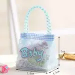 7.5*4.5*7cm  Baby Shower Favor Bag Candy Bag Gift Bags  Fashion Git Bag For Party 48pcs