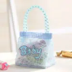 7.5*4.5*7cm  Baby Shower Favor Bag Candy Bag Gift Bags  Fashion Git Bag For Party 48pcs - Image 4