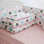 Colorful Star Baby Bedding Nursery Crib Set - Image 5