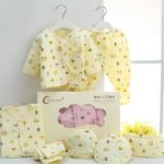 7pcs/set Boutique gift Newborn Baby Set 100% cotton 0-3months infant underwear Grooming & Healthcare Kits,Free Shipping 002