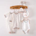 8 Pieces Baby Gift Set Newborn Infant Clothing Sets Quality Pure Cotton Boys Girls' Clothes Soft Bebe Long Sleeve Underwear - Image 2