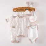 8 Pieces Baby Gift Set Newborn Infant Clothing Sets Quality Pure Cotton Boys Girls' Clothes Soft Bebe Long Sleeve Underwear - Image 2