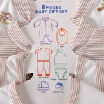 8 Pieces Baby Gift Set Newborn Infant Clothing Sets Quality Pure Cotton Boys Girls' Clothes Soft Bebe Long Sleeve Underwear - Image 6