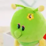 80cm size colorful caterpillar plush toy doll car doll birthday gift Car travel accompany baby best gifts - Image 3