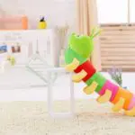 80cm size colorful caterpillar plush toy doll car doll birthday gift Car travel accompany baby best gifts - Image 4