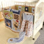 Animal Fun Quilted Baby Bedding Crib Nursery Set