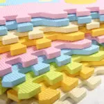 9 pcs/set Baby Carpet Gym Floor Play Mat 30*30cm EVA Foam Cartoon Animal Jigsaw Game Children's Rugs Puzzle Mat - Image 4