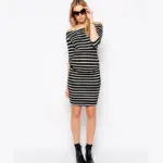 95% Tencel High Elastic Shoulderless Knee-Length A-Line Stripped Dresses for Pregnancy Elegant Maternity Dress Vestidos HOT!!! - Image 4