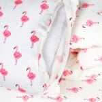 Pink Flamingo Cute Baby Bedding Nursery Set - Image 5