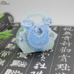 AVEBIEN 24pcs Cute Baby Apron Candy Box Baby Shower Favors Gifts Chocolate Box Birthday Themed Party Decorations Kids  Gift Box - Image 5