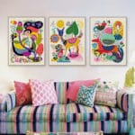 AZQSD Modern Abstract Animals Art Print Poster Deer Horse Wall Pictures Baby Kids Room Home Decor Paintings No Frame pp151 - Image 2