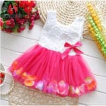 Ai Meng Baby Newborn Baby Girl Dress Summer Brand Children's Clothing Girls Clothes 1 Year Birthday Party Dress Vestido Meninas