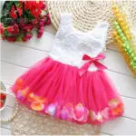 Ai Meng Baby Newborn Baby Girl Dress Summer Brand Children's Clothing Girls Clothes 1 Year Birthday Party Dress Vestido Meninas