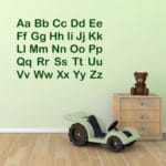 Alphabet Letters Wall Stickers For Kids Room Nurdery Classroom Wall Decorations Bedroom Baby Wall Decals Letter Wall Art A003 - Image 2