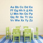 Alphabet Letters Wall Stickers For Kids Room Nurdery Classroom Wall Decorations Bedroom Baby Wall Decals Letter Wall Art A003 - Image 3