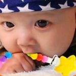 BPA Free Baby Teething Beads Soother Chain with Clips For Boys Girls Silicone Flower Chewable Toddler Infant Teething Toys - Image 2