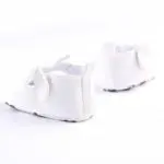 Baby Baptism Shoes New Fashion Sweet Lace Bow Newborn Baby Girl First Walker Pure White Soft Sole Crib Princess Ballet Prewalker - Image 4