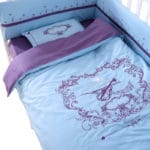 Victorian 8 Piece Baby Bedding Crib Set - Image 2