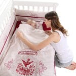 Victorian 8 Piece Baby Bedding Crib Set - Image 3
