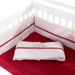 Victorian 8 Piece Baby Bedding Crib Set - Image 4