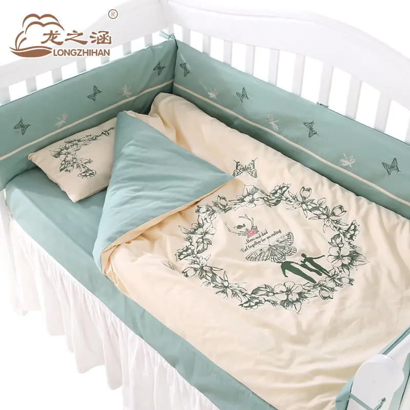Victorian 8 Piece Baby Bedding Crib Set Little Pea In A Pod
