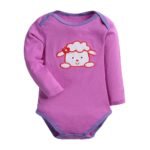 Baby Bodysuits 5 pcs Cartoon Style Long Sleeve Bodysuit For Baby Boys And Baby Girls  Cotton Ropa Suitable For New Born Babies - Image 4