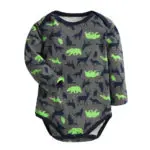 Baby Bodysuits 5 pcs Cartoon Style Long Sleeve Bodysuit For Baby Boys And Baby Girls  Cotton Ropa Suitable For New Born Babies - Image 5