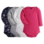 Baby Bodysuits For Baby Girls Baby Boys Cotton Clothes 4PC Long Sleeves Warm Clothing Autumn clothes new born 6-24M Babies Ropa - Image 2