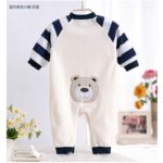 Baby Boy Girl Footie Pajamas Brand Others  Original Fleece Winter Sleepwear 1piece Pja  Animal Christmas Coverall 3M-12M - Image 4
