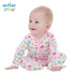 Baby Boy Girl Footies Pajamas Original Cotton Spring Sleepwear 1piece Pja Mother Nest Animal Christmas Coverall