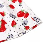 Baby Dresses Girl Strawberry Girls Dresses Summer 2016 Cotton White Strape Baby Dresses Girl - Image 4