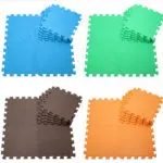 Baby EVA Foam Interlocking Exercise Gym Floor play mats rug Protective Tile Flooring carpets EVA Puzzles 30X30cm 9pcs/lot - Image 4