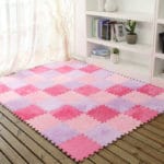 Baby EVA Foam Plush Puzzle Play Mats 6pieces/lot Interlocking Exercise Tiles Floor Mat for Kid,Each 30cmX30cm,0.6cmThick - Image 2
