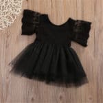 Baby Girl Lace Clothes Newborn Kids Toddlers Princess Tulle Dress Girls Baby Party Romper - Image 2