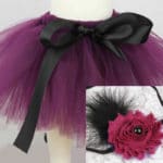Baby Girl TUTU Skirts Flowers Headband Infants Skirts Suits Photography Ribbon Bow Ball Gown Girls Headband + Skirt  KD448 - Image 5