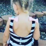 Baby Girls Dress Summer 2017 Stripe Dress Baby Dressing for Party Holiday Black and White with Bow Kids Clothes Girls Cute Brand - Image 6