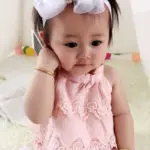 Baby Girls Flower Lace Dress Bodysuit Ruffles Pink Sleeveless Jumpsuit Outfit Set Summer Clothes - Image 3