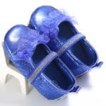 Baby Girls Shoes Sweet Bling Bling Sequins Wedding Party Shoes Sweet Lace Princess Kids Bebe Infant Crib Mary Jane Prewalkers - Image 3